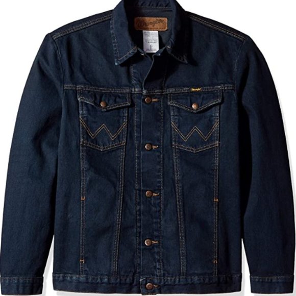 Men’s Western Style Unlined Denim Jacket